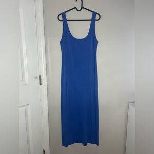 NWOT | 💙Electric & Rose Gina Scoop Neck Vibrant Blue Midi Tank Dress 💙